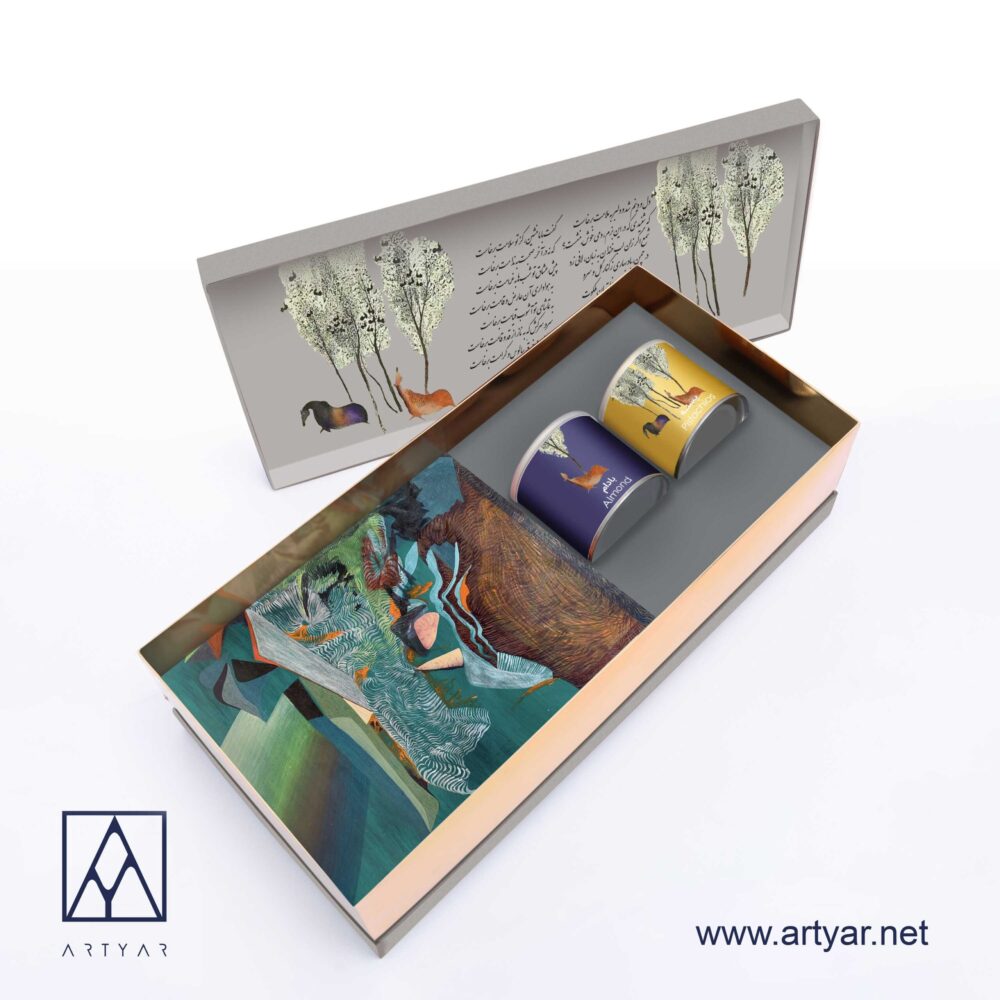 هدیه هنری طرح سپیدار
